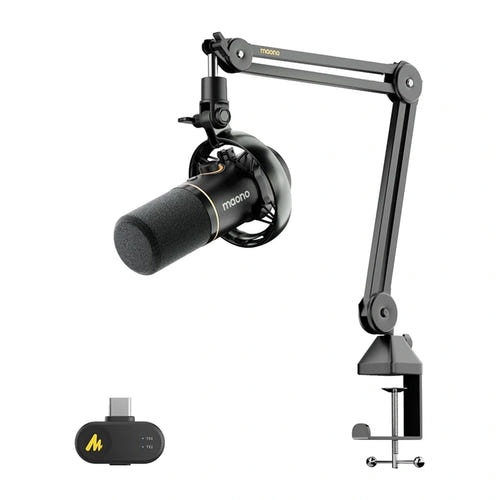 Maono PD200WS - microphone dynamique XLR, USB-C et sans fil 2,4 GHz - visuel 1