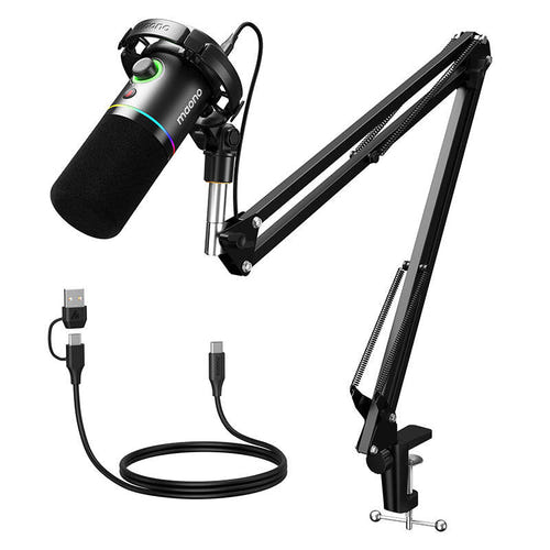 Maono PD200XS - Micro dynamique USB/XLR pour streaming (vue 1)
