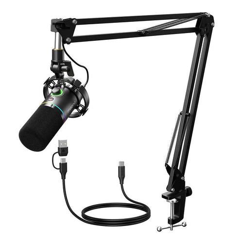 Maono PD200XS - Micro dynamique USB/XLR pour streaming (vue 2)