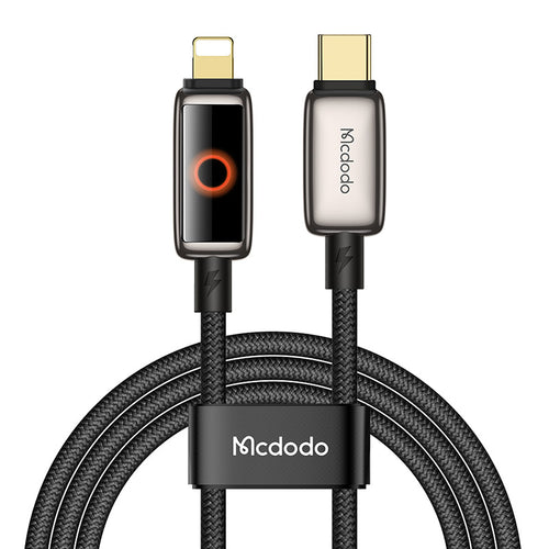Mcdodo CA-6670 - Câble USB-C vers Lightning 36 W tressé, 1,2 m