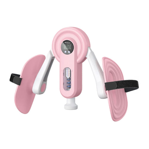 MERACH MR-2522 - Appareil pour jambes et cuisses rose, ressorts interchangeables