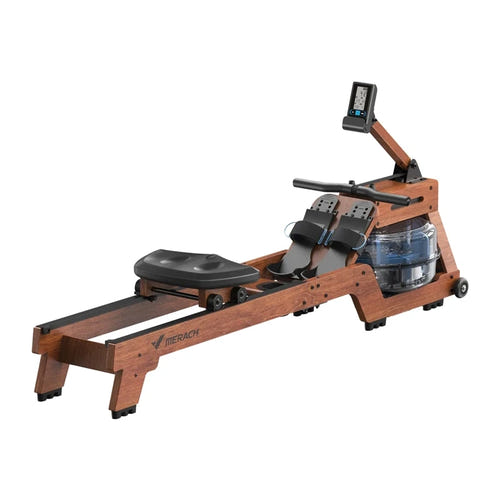 MERACH MR-R14R1 - Rameur à eau en bois 22 litres (noir)