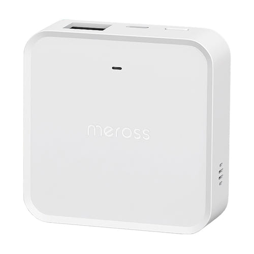 Meross MSH450MA - Passerelle Wi-Fi Matter avec alarme 110 dB : profil