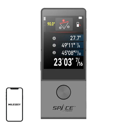 Mileseey D9 Pro - Télémètre laser 100 m à écran tactile (vue 1)