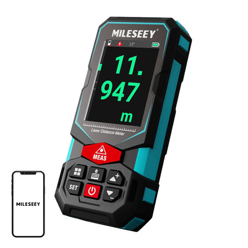 Mileseey S7 - Télémètre laser 100 m à écran IPS 2,4 pouces