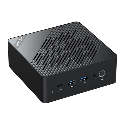 Minix ER937-AI - Mini PC Ryzen AI 9 HX 370, 32 Go DDR5, SSD 1 To, Windows 11 Pro : noir