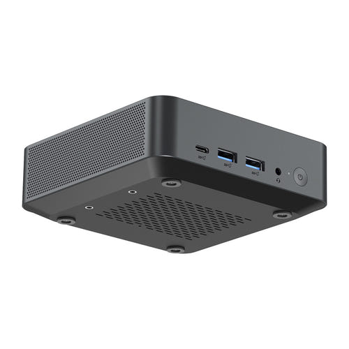 Minix N512 - Mini PC Intel Core i5-12600H, 16 Go DDR5, SSD 1 To, Windows 11 Pro : panneau arrière Thunderbolt