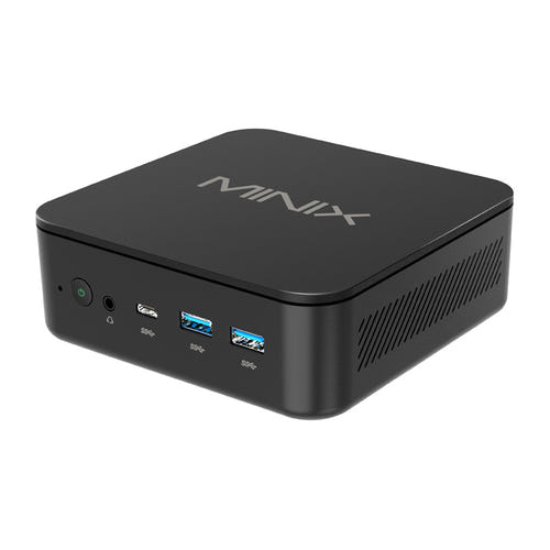 Minix NR660 - Mini PC Ryzen 5 6600H, 16 Go DDR5, SSD 512 Go, Windows 11 Pro : connecteurs avant arrière