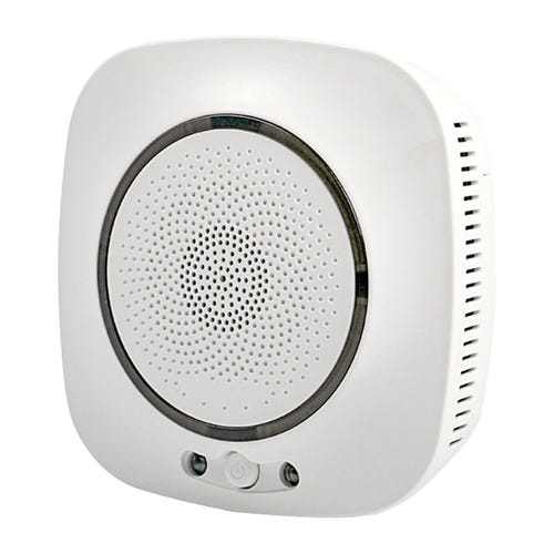 Moes WSS-S-GL - Détecteur de gaz connecté Wi-Fi : vue côté