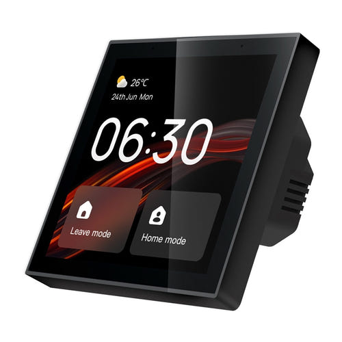 Moes CCP-TY-LN - Panneau de controle tactile Wi-Fi/ZigBee 4 pouces : vue arrière