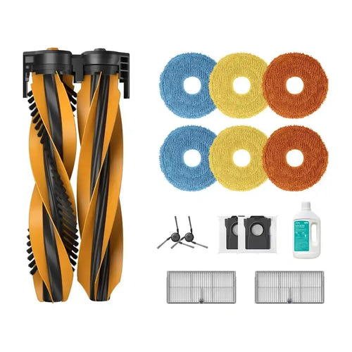 MOVA Kit d'entretien V60 MOBIUS - brosses, filtres, sacs et patins de lavage - visuel 1