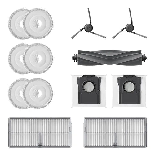 MOVA P10 Pro Ultra - Kit d'accessoires pour aspirateur robot : brosses filtres lingettes MOVA P10