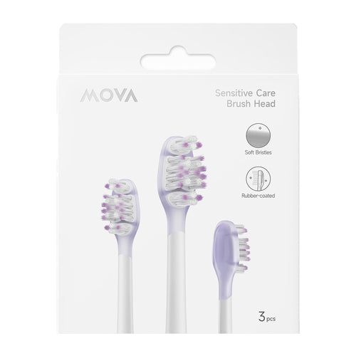 MOVA - Têtes de brosse dents sensibles pour Fresh 20 (lot de 3)