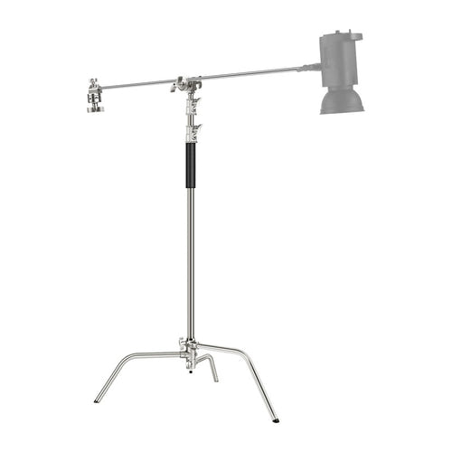 Neewer - Pied C-Stand SC320 en acier inoxydable 320 cm (bras déporté de 128 cm) : détail bras