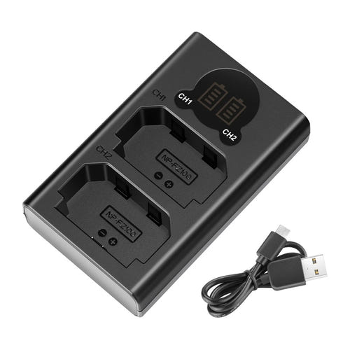 Neewer - Chargeur double DL-FZ100 pour batteries Sony NP-FZ100