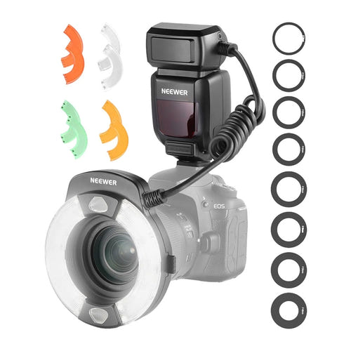 Neewer - Flash annulaire macro RF1-C pour Canon : rf1c module commande