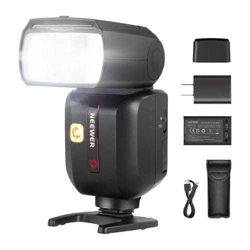 Neewer - Flash cobra Z880-C pour Canon avec batterie lithium : écran