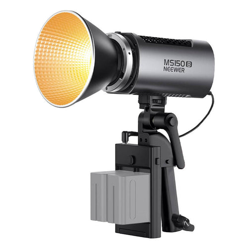 Neewer - Lampe LED MS150B Bi-Color 130 W (monture Bowens, 980 g) : vue ensemble