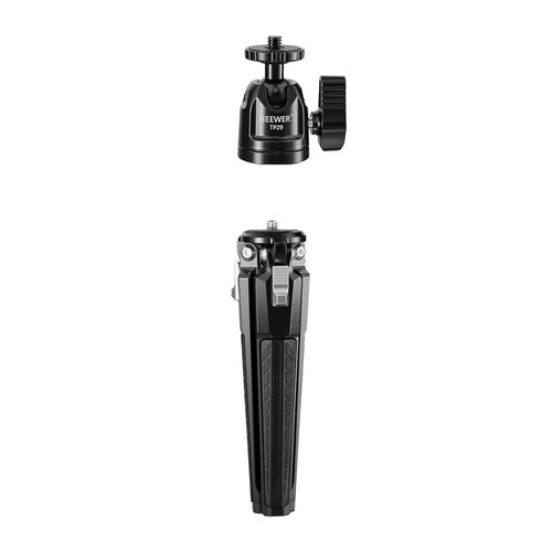 Neewer - Mini trépied de table TP29 en métal (rotule 360°, charge 3 kg) : détail rotule