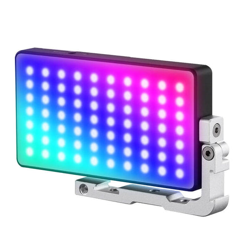 Neewer - Panneau LED SL90 Pro RGB 12 W (2500 à 10000 K, 18 effets) : vue ensemble