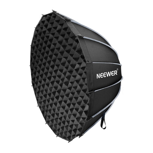 Neewer - Softbox parabolique SF120Q 120 cm (grille, 2 diffuseurs, Bowens) - visuel 1