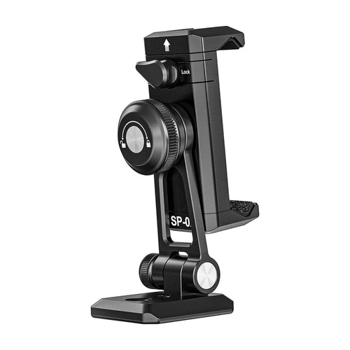 Neewer - Support smartphone SP-02 à attache rapide Arca (rotation 270°, griffe froide) : sp02 vue ensemble