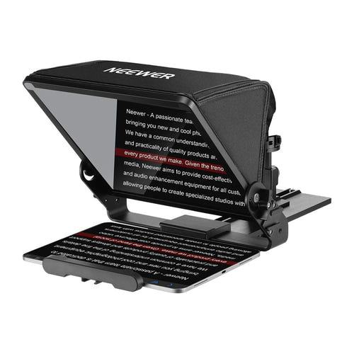 Neewer - Téléprompteur X12 II de 12 pouces (télécommande RT113, charge 10 kg) : vue ensemble