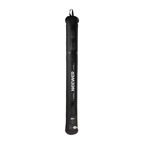 Neewer - Tube LED gonflable GC30C RGB 30 W (90 cm, 17 effets, batterie externe) : couleurs