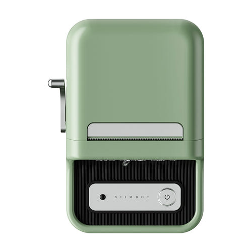 NIIMBOT B21 Pro - imprimante d'étiquettes portable verte : thermique Bluetooth smartphone