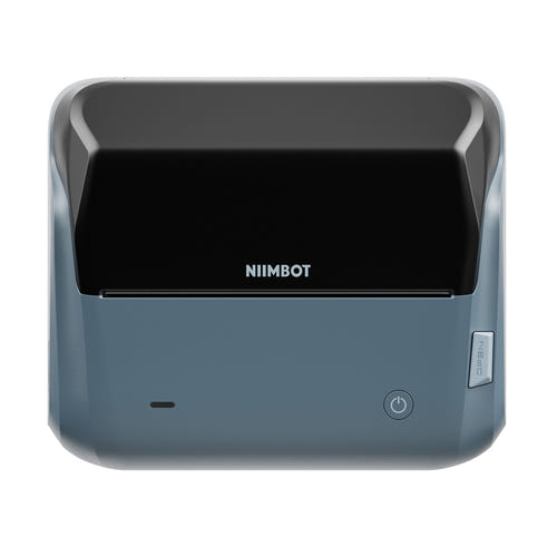 NIIMBOT B4 - imprimante d'étiquettes grand format bleue : larges logistique