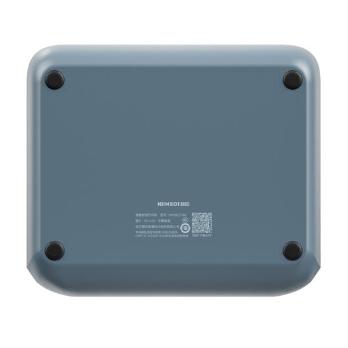 NIIMBOT B4 - imprimante d'étiquettes grand format bleue : thermique Bluetooth USB