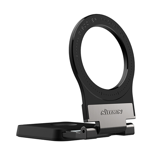 Nillkin SnapFlex - Anneau de maintien et support magnétique MagSafe (noir)