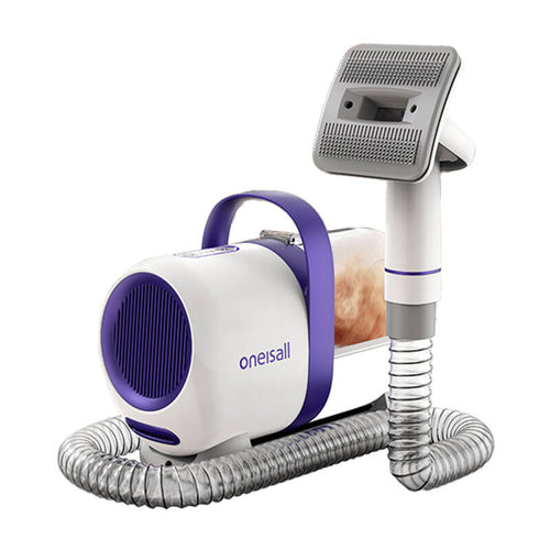 Oneisall LM5 - Aspirateur de toilettage 300 W avec quatre embouts : animaux