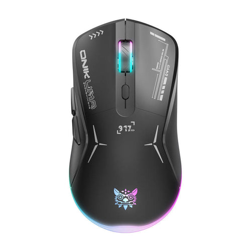ONIKUMA CW917 - Souris gaming sans fil RGB, noire