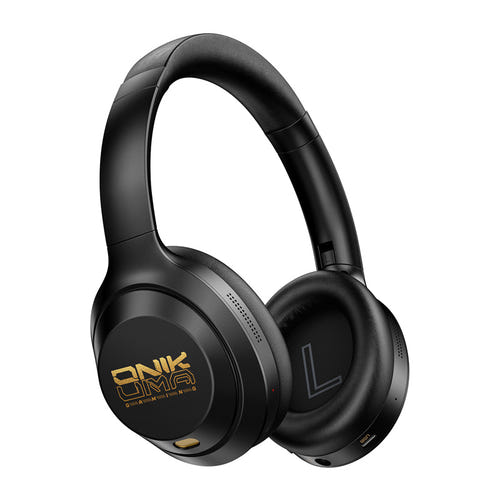 ONIKUMA GT811 - Casque gaming Bluetooth 5.4 ANC/ENC, 55 h, micro amovible (noir) (vue 2)