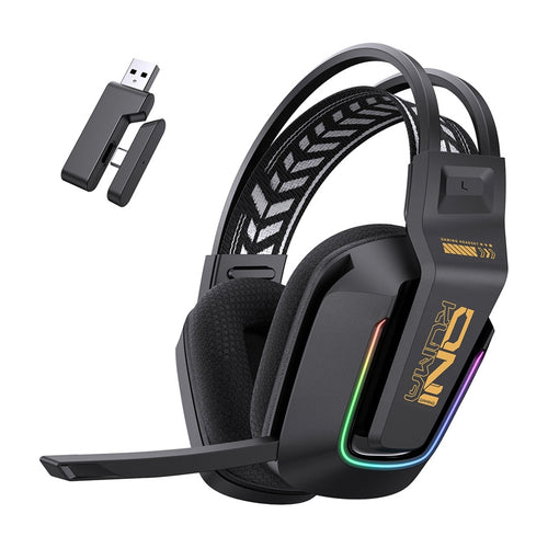 ONIKUMA GT828 - Casque gaming sans fil 2,4 GHz / Bluetooth 5.4, 55 h