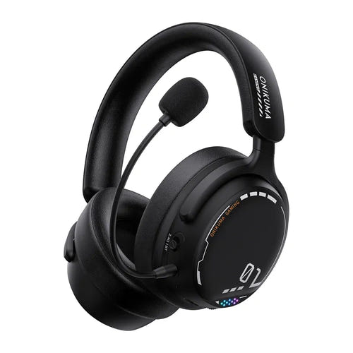 ONIKUMA GT886 - casque gaming sans fil avec micro antibruit amovible, noir - visuel 2