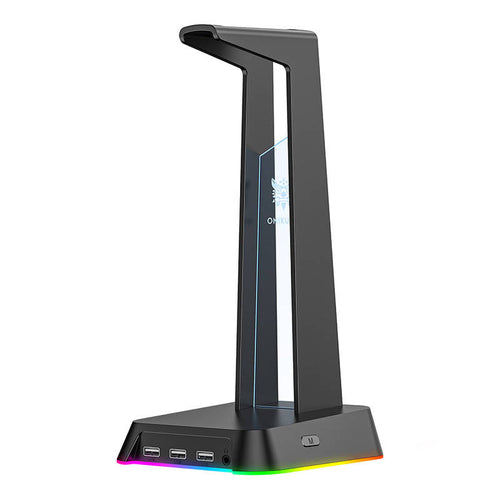 ONIKUMA ST-2 - Support casque RGB avec hub 3 ports USB 2.0, noir - visuel 1