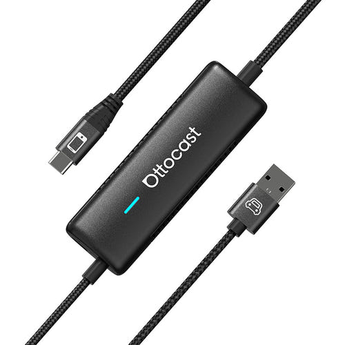 Ottocast Mirror Touch CA450 - Adaptateur CarPlay sans fil et recopie d'écran : voiture