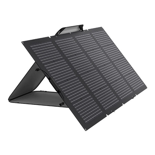 EcoFlow 220W - panneau solaire portable bifacial : face arrière