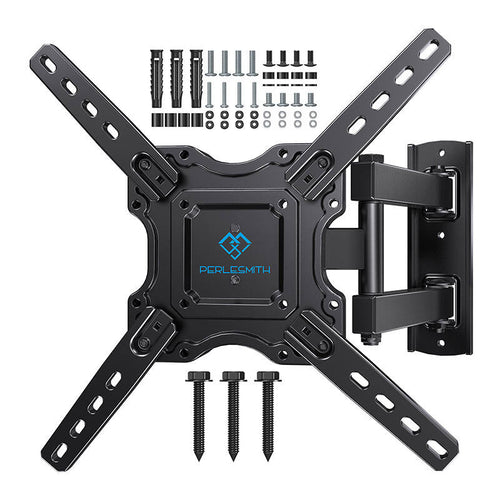 Perlesmith PSMFK12 - Support mural TV orientable 26 à 60 pouces, 35 kg