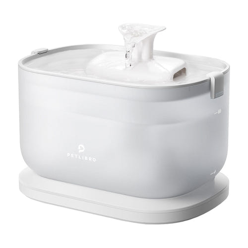 Petlibro Dockstream PL-WF005 - Fontaine à eau 2,5 L à pompe sans fil : 2,5 L pompe sans fil