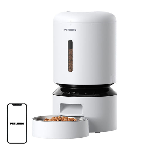 Petlibro Granary PL-AF103-34W 5 L - Distributeur Wi-Fi blanc : 5 L WiFi distributeur blanc