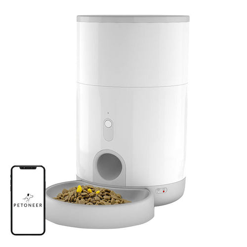 Petoneer Nutri Mini FDW040 - Distributeur de croquettes connecté 2,6 L : face