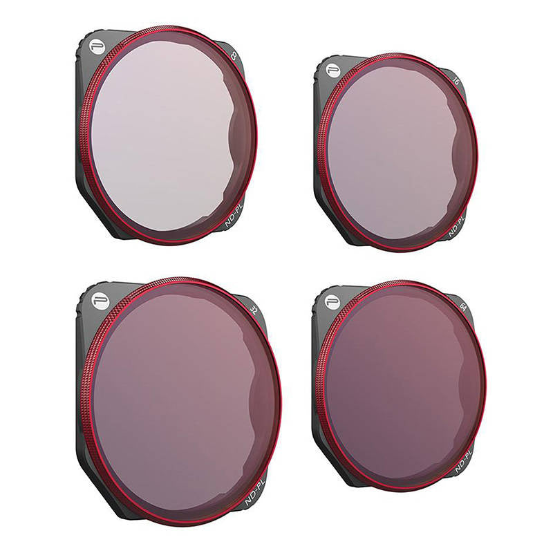 PGYTECH - Kit 4 filtres ND-PL 8/16/32/64 pour DJI Mavic 3 - visuel 1