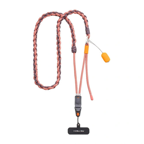 PGYTECH PGY LinkGo - cordon de téléphone bandoulière et poignet, rose - visuel 1