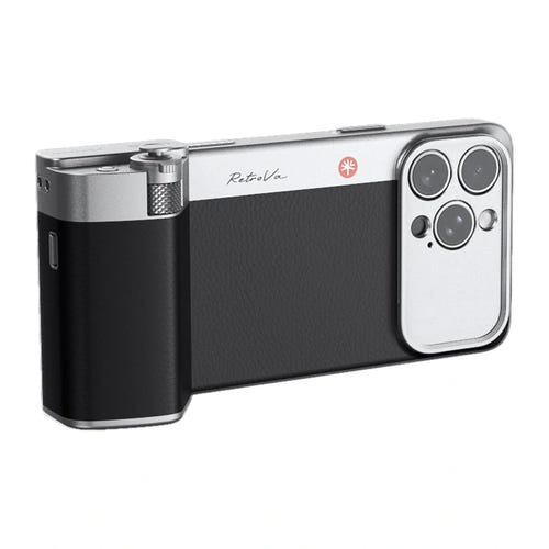 PGYTECH RetroVa P-PG-124 - kit poignée photo et coque MagSafe pour iPhone 16 Pro Max - visuel 1