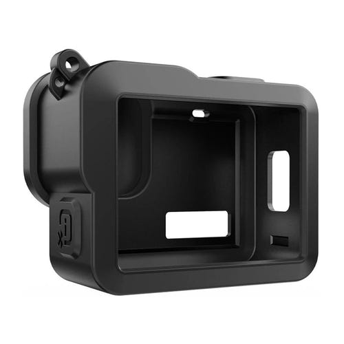 Puluz PU717B - Coque de protection silicone pour GoPro HERO 4K 2024 : cache objectif lanière dragonne GoPro
