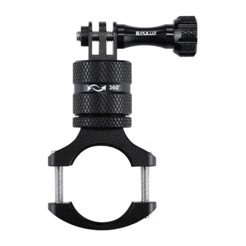 Puluz PU223B - Support vélo rotation 360° pour caméra et smartphone : action smartphone