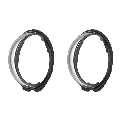 Puluz - Caches d'objectif en verre trempé à verrouillage rotatif pour Insta360 X4 Air (2 pièces) : rotatifs x4 air